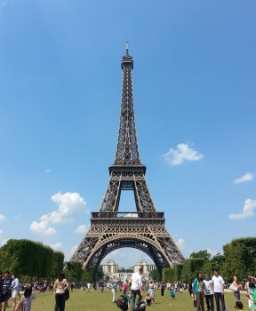 Week 4 Eiffel Tower (from the Trocadéro) 7-24-14