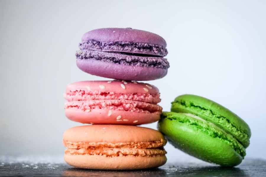 four macaroons